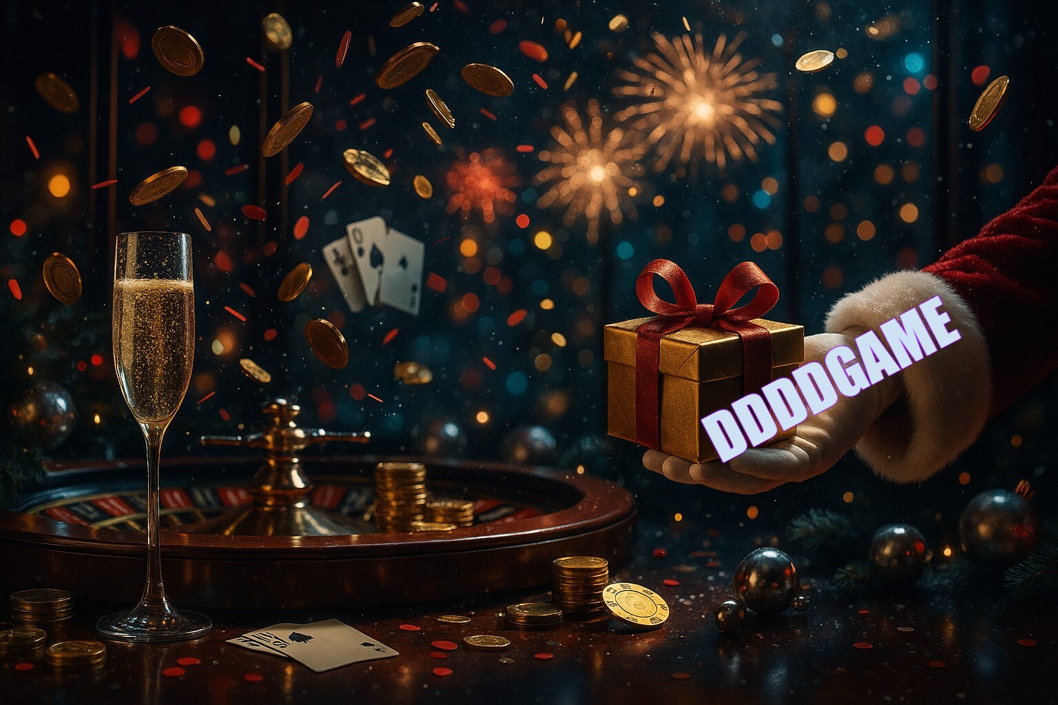 Promoções de Ano Novo no DDDDGAME